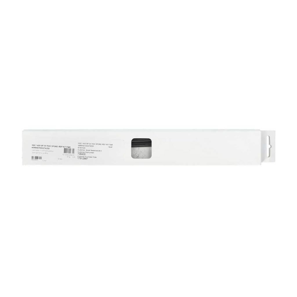 Spaakkit DT Swiss GRC1400 Spline 50 DB 28" Voor + Achter Zwart Set a 8 Stuks - Le Coq Wielerartikelen