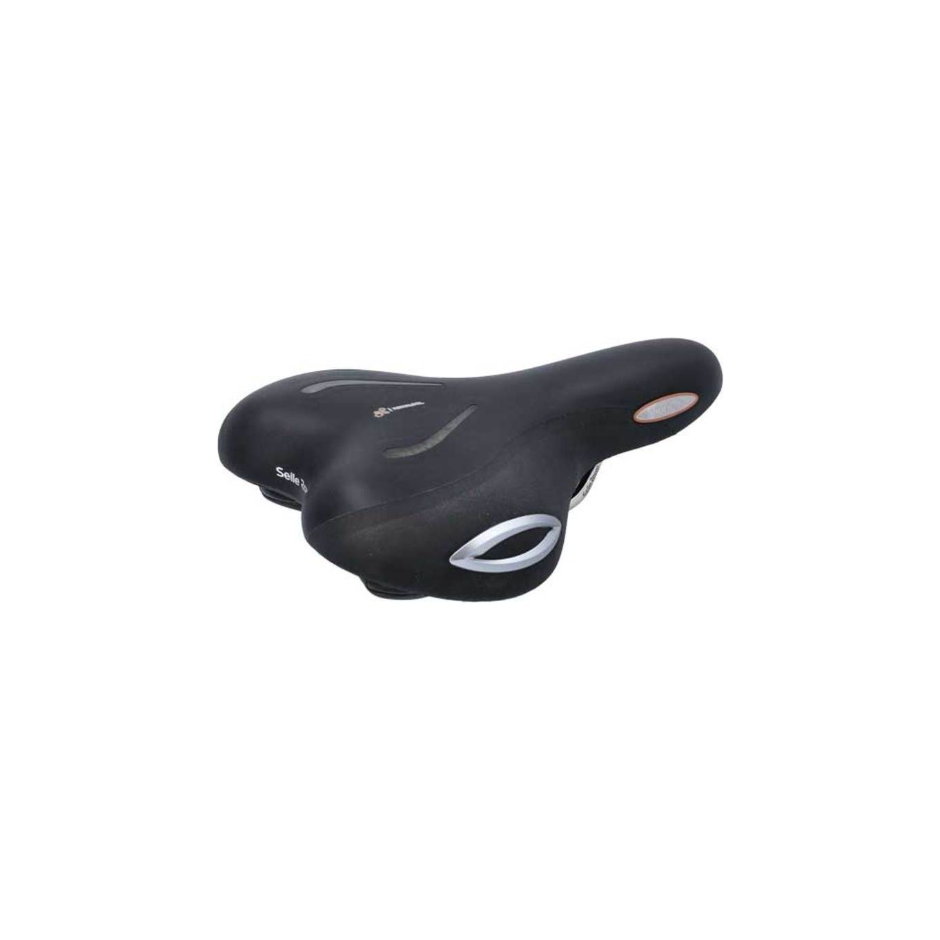 Zadel Selle Royal Lookin Moderate Royalgel Stracciatella Unisex - Zwart - Le Coq Wielerartikelen