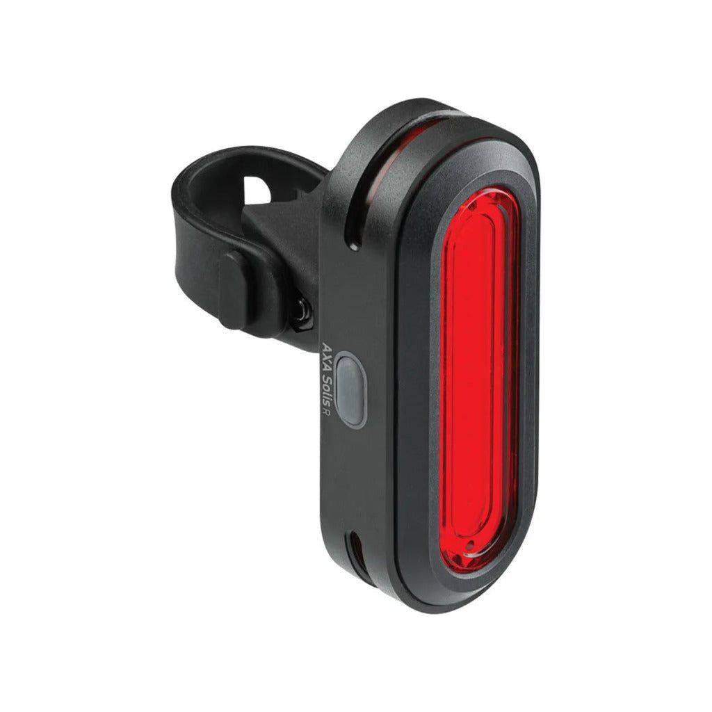 Lampset Axa Solis 800 USB Zwart - Le Coq Wielerartikelen