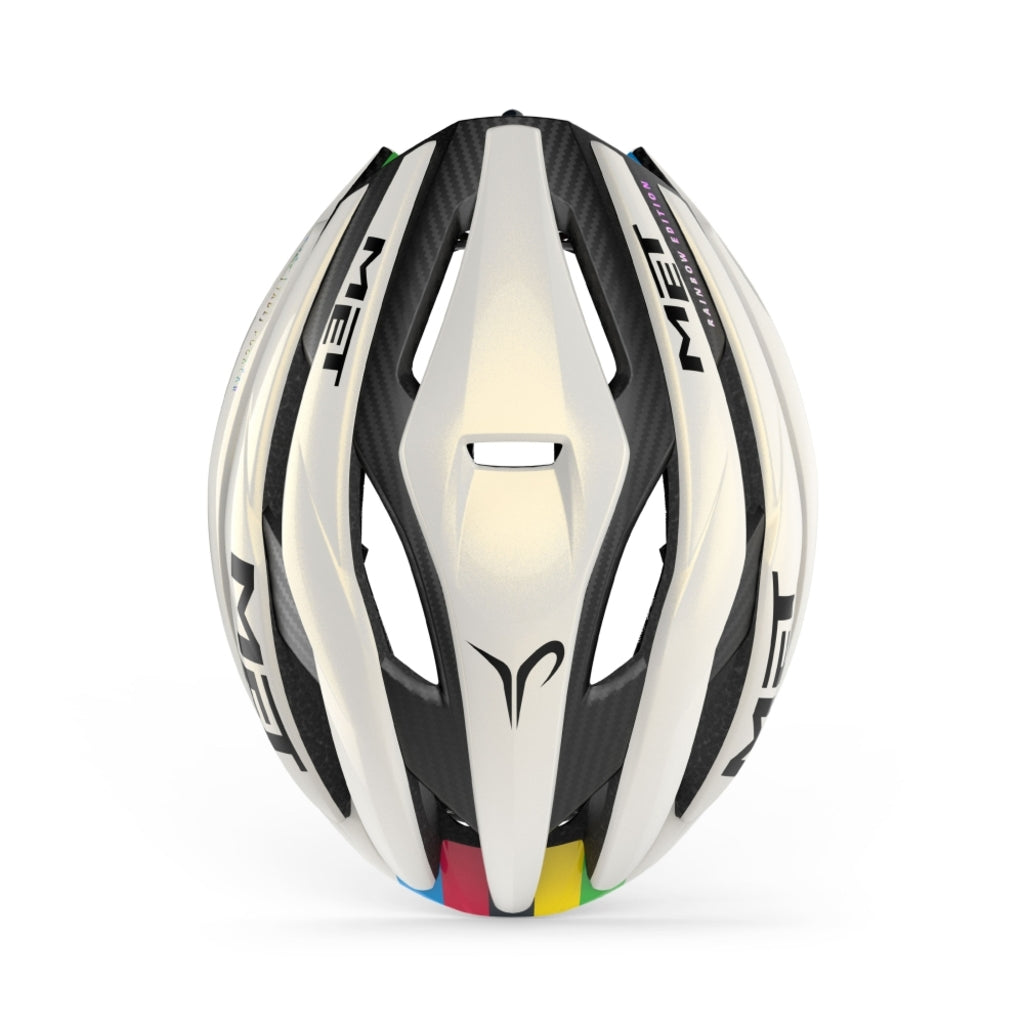 Fietshelm MET Trenta 3K Carbon MIPS UCI World Champion Rainbow - Le Coq Wielerartikelen