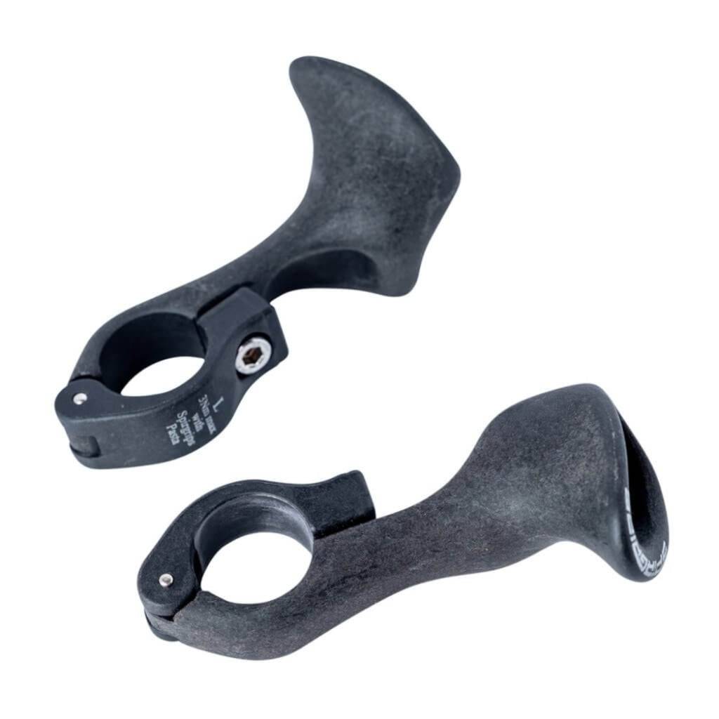 Bar Ends CloseTheGap ErgoMyRide XC-M Zwart Per Set - Le Coq Wielerartikelen