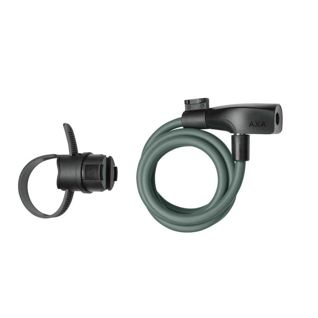 Axa Resolute 8-120 kabelslot van 120 cm lang met een diameter van 8 mm, geschikt voor beveiliging van kabels.