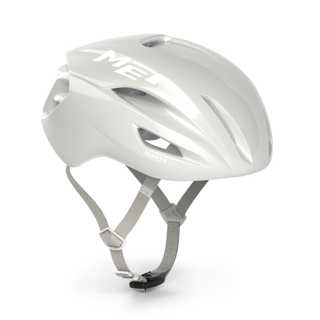 MET Fietshelm Manta MIPS Absolute White - Le Coq Wielerartikelen