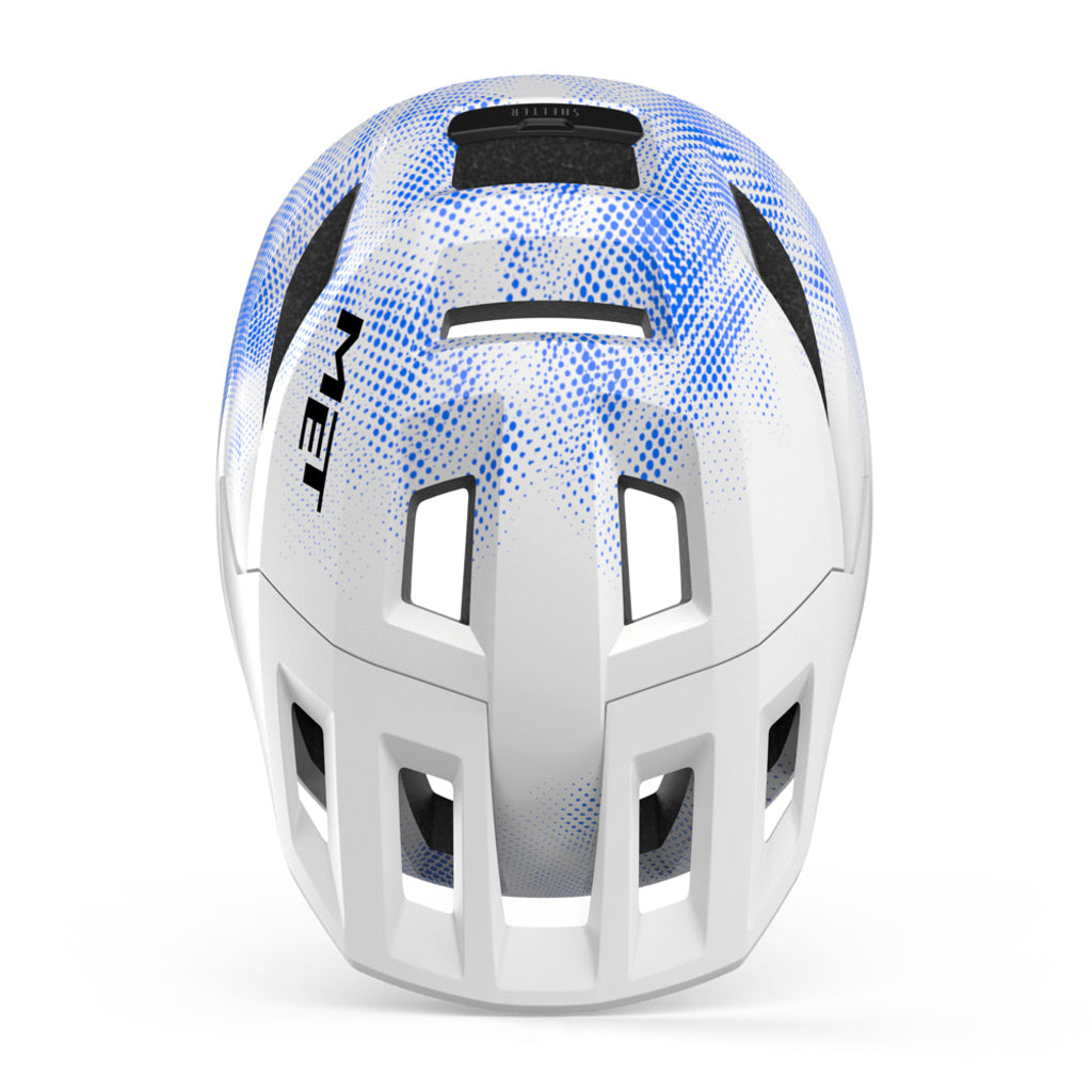 MET Fietshelm Shelter Youth Unisize - Le Coq Wielerartikelen