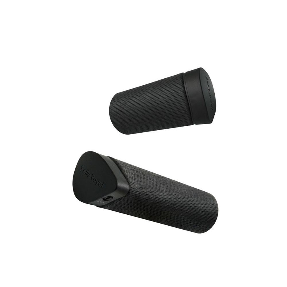 Selle Royal handvat voor fiets, zwart kunststof met ergonomisch ontwerp, geschikt voor comfortabele grip.
