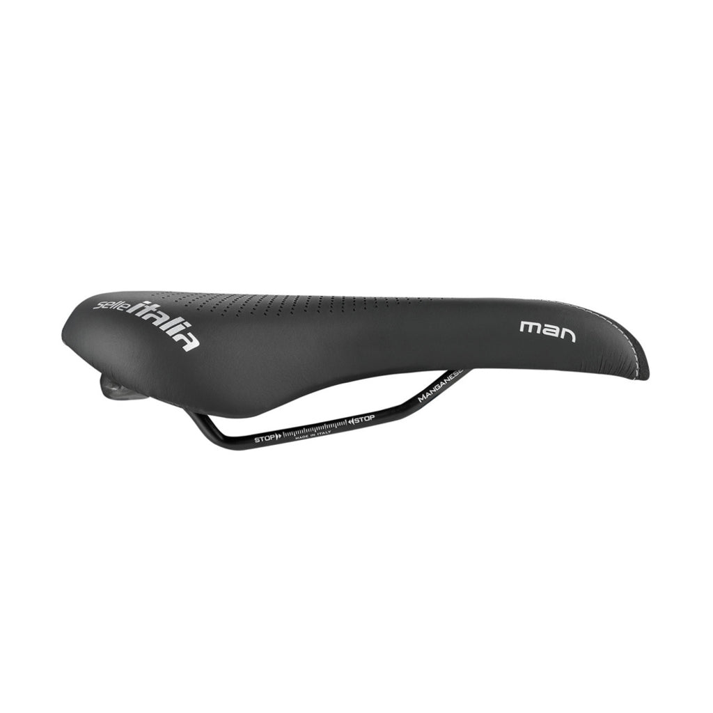 Selle Italia Zadel GT MAN Gel Advan L2 Manganese Zwart - Le Coq Wielerartikelen