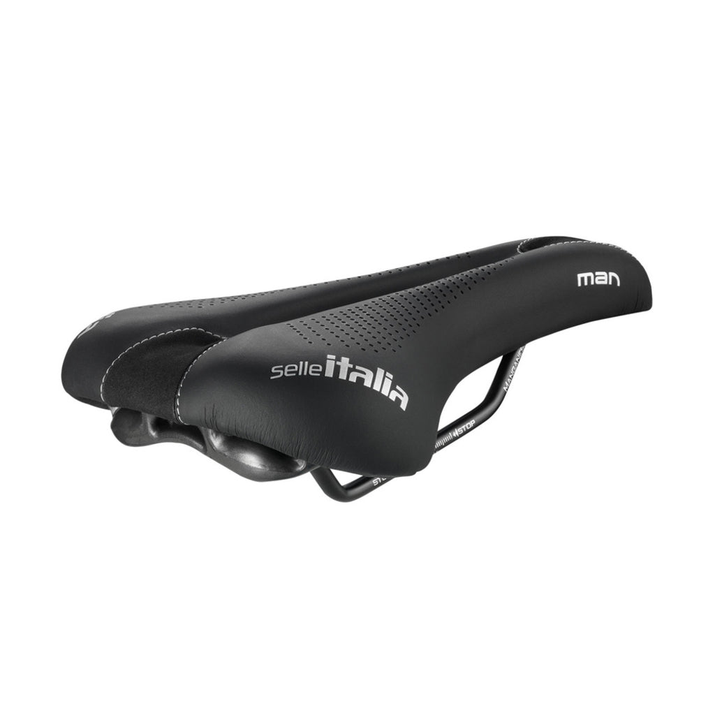 Selle Italia Zadel GT MAN Gel Advan L2 Manganese Zwart - Le Coq Wielerartikelen