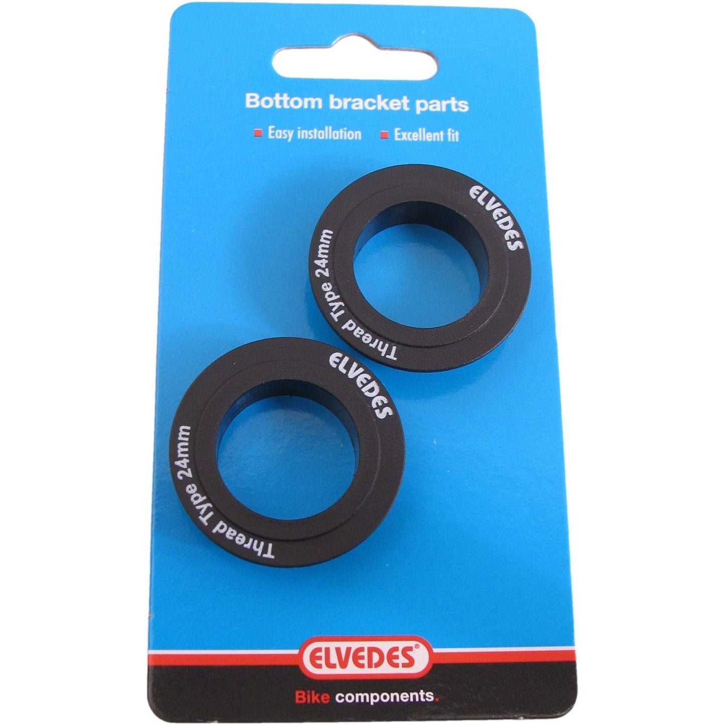 Trapas Lagerkapjes Elvedes Voor Shimano 24Mm Outboard (2 Stuks) - Le Coq Wielerartikelen