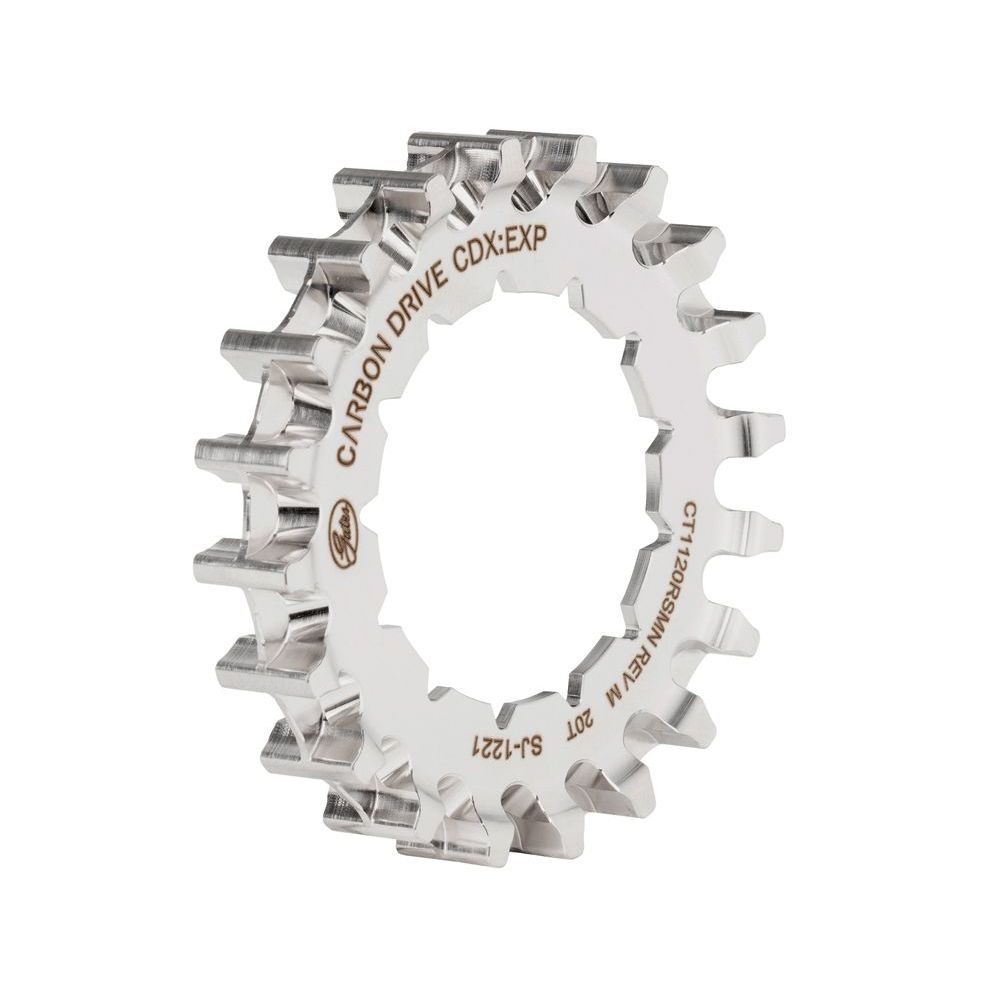 Gates CDX Achtertandwiel Rohloff Splined, zwart metalen fiets tandwiel met splined aansluiting, geschikt voor Rohloff naaf.