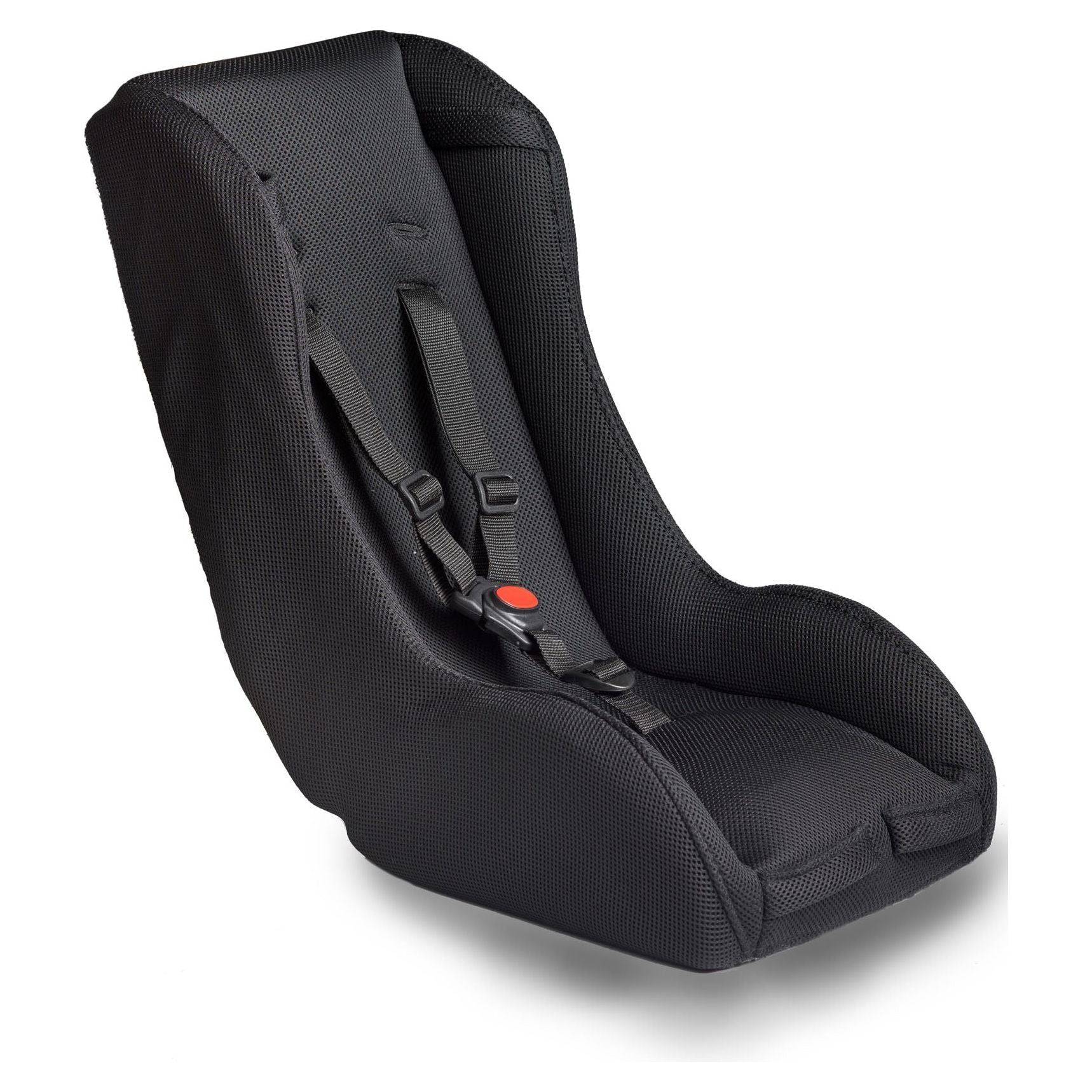 Peuterschaal Voor Uw Bakfiets/Fietskar Melia 4S Comfort - Geschikt Voor Kinderen Van 7 Tot 18 Maanden - Zwart - Le Coq Wielerartikelen