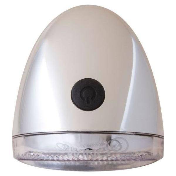 Koplamp Spanninga Swingo Xdo Led Met Reflector En Dynamo-Aansluiting - Chroom - Le Coq Wielerartikelen