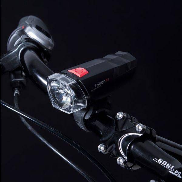 Verlichtingset Spanninga Trigon 10 Xb + Pyro Xb - Le Coq Wielerartikelen