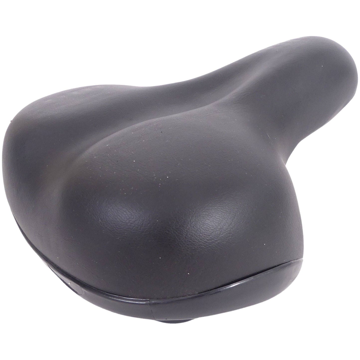 Edge Fietszadel City Soft Incl. Zadelstrop - Zwart - Le Coq Wielerartikelen