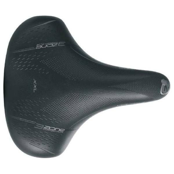 Fietszadel Selle Bassano Volare Xxl Cruiser - Zwart - Le Coq Wielerartikelen