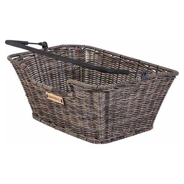 Basil Fietsmand Capri Rattan Look 42 X 32 X 20 Cm - Nature Brown - Le Coq Wielerartikelen