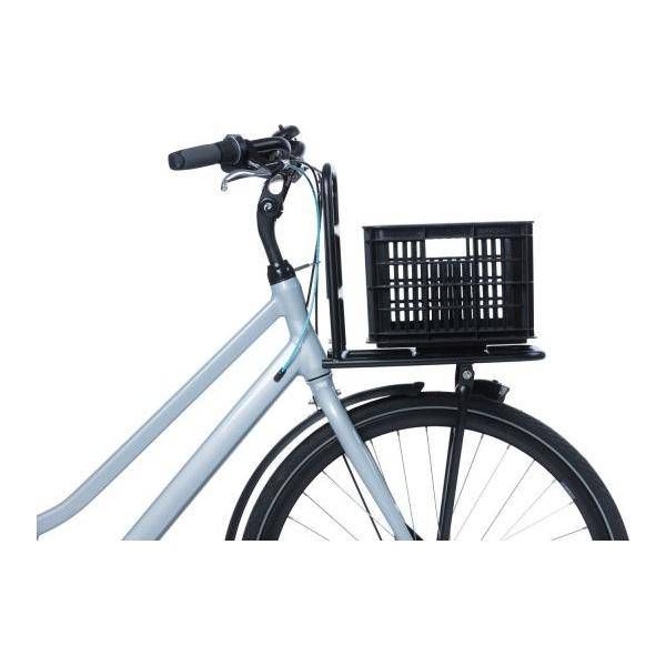 Basil Gerecyclede Fietskrat Crate Mik S 17.5 Liter 29 X 39 X 20 Cm - Zwart - Le Coq Wielerartikelen