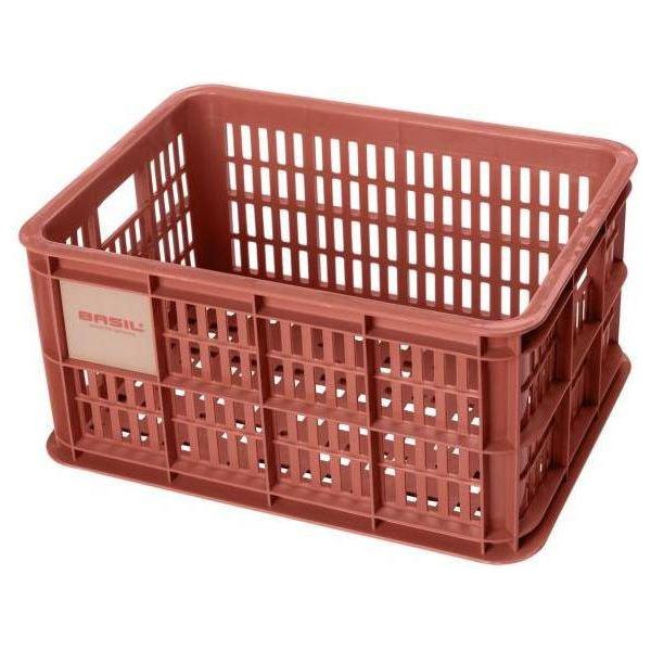 Basil Gerecyclede Fietskrat Crate S 17.5 Liter 29 X 39 X 20 Cm - Le Coq Wielerartikelen