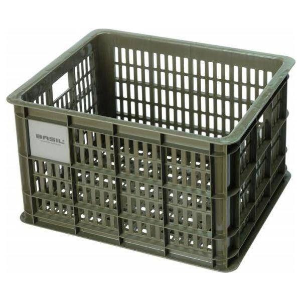 Basil Gerecyclede Fietskrat Crate M 29.5 Liter 35 X 45 X 25 Cm - Le Coq Wielerartikelen