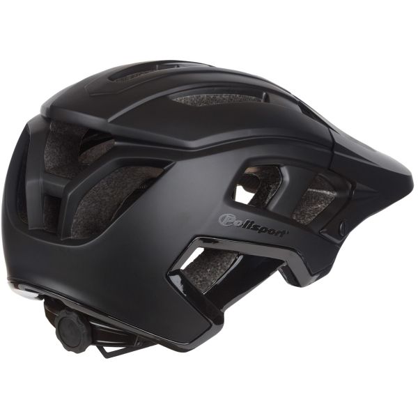 Polisport MTB helm Mountain Pro met ventilatieopeningen en verstelbare straps, geschikt voor mountainbiken.