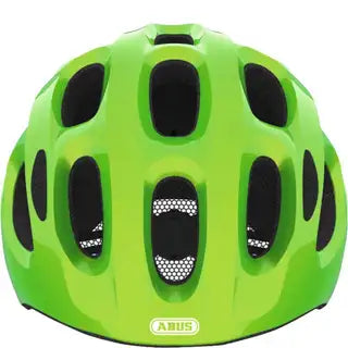 Kinderfietshelm Abus Youn-I Mips met ventilatiegaten en verstelbare riem voor veilig en comfortabel fietsplezier.