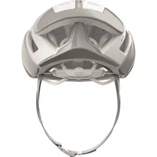 Abus Gamechanger 2.0 racefiets helm met aerodynamisch Blade-ontwerp en slanke aerodynamicische vormgeving, zwart met oranje details