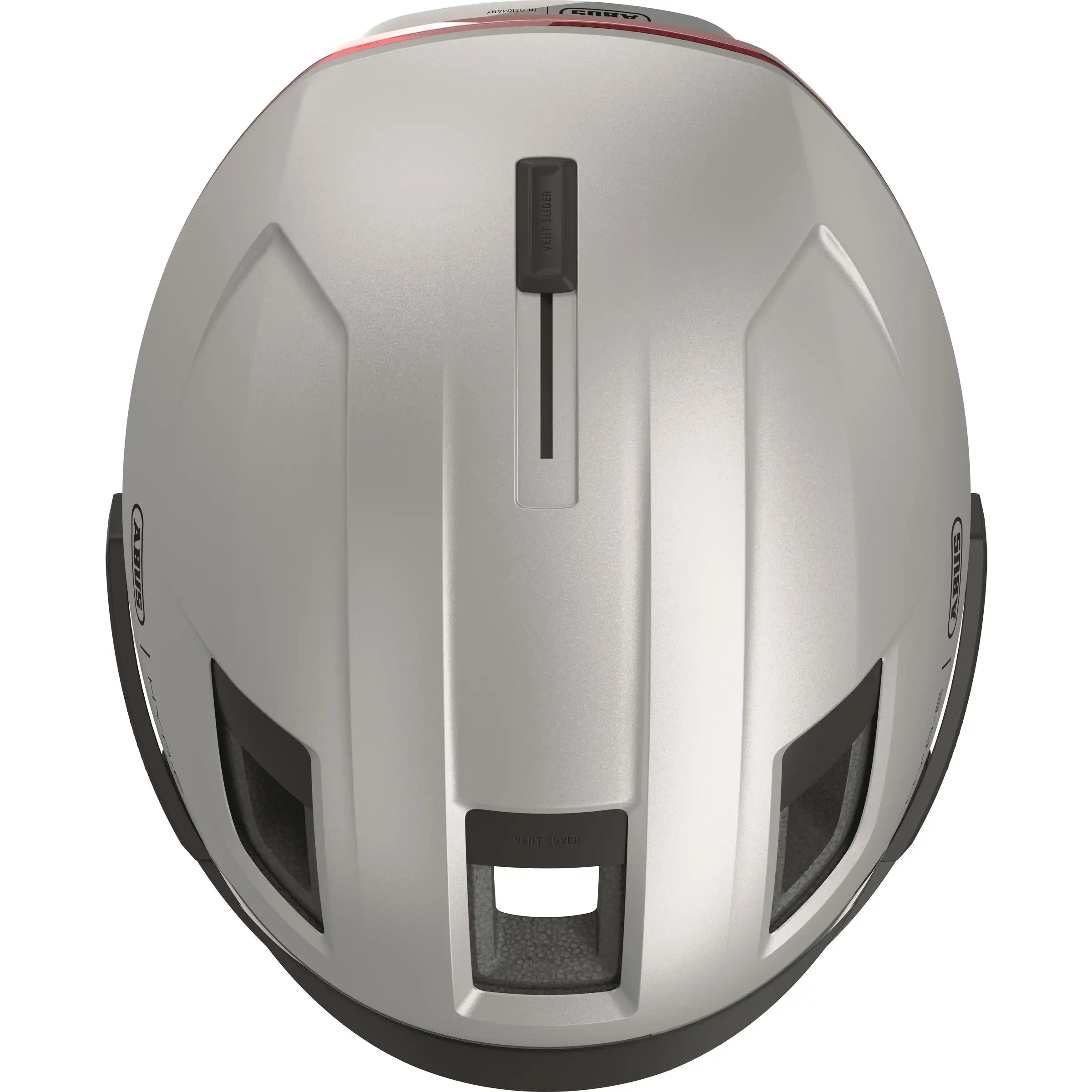 Abus Hyp-E Bl.ace speed pedelec helm met geïntegreerde verlichting en ventilerende opening, zwart gekleurd, veiligheidsuitrusting