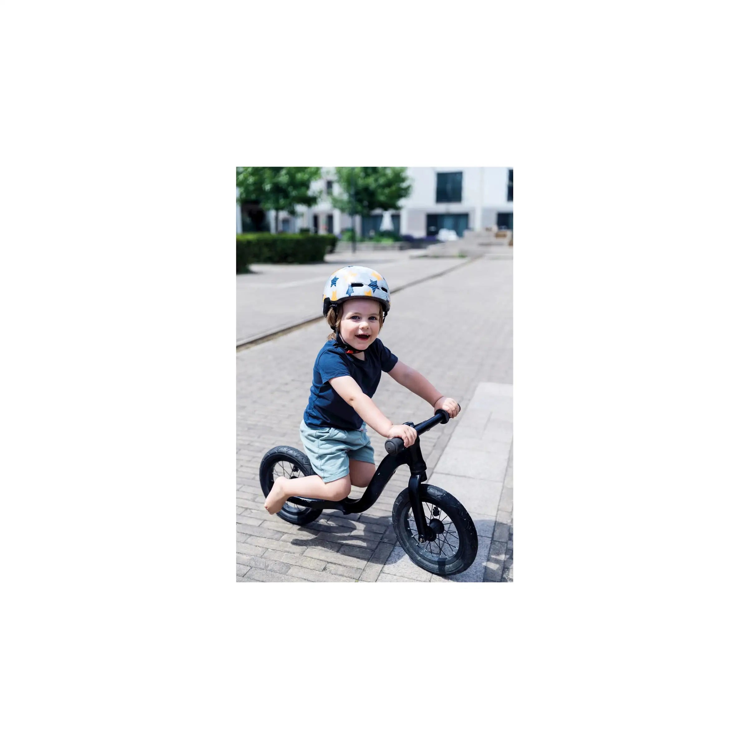 Abus Skurb Kid fietshelm in skaterstijl met In-Mold constructie en kleurrijk ontwerp voor kinderen