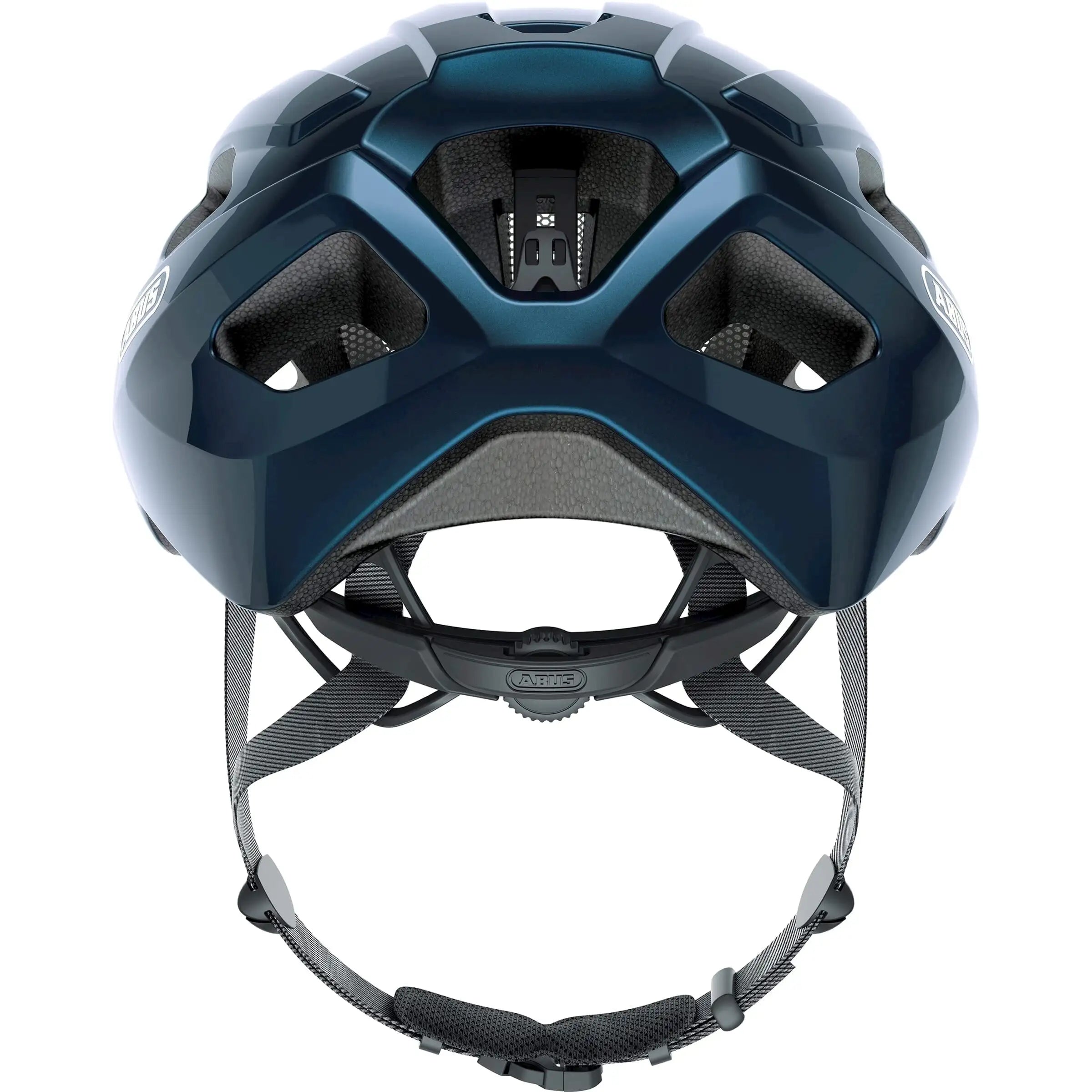 Abus Macator racefiets helm met goede ventilatie en sportief ontwerp, lichtgewicht instaphelm voor wielrenners en fietsers