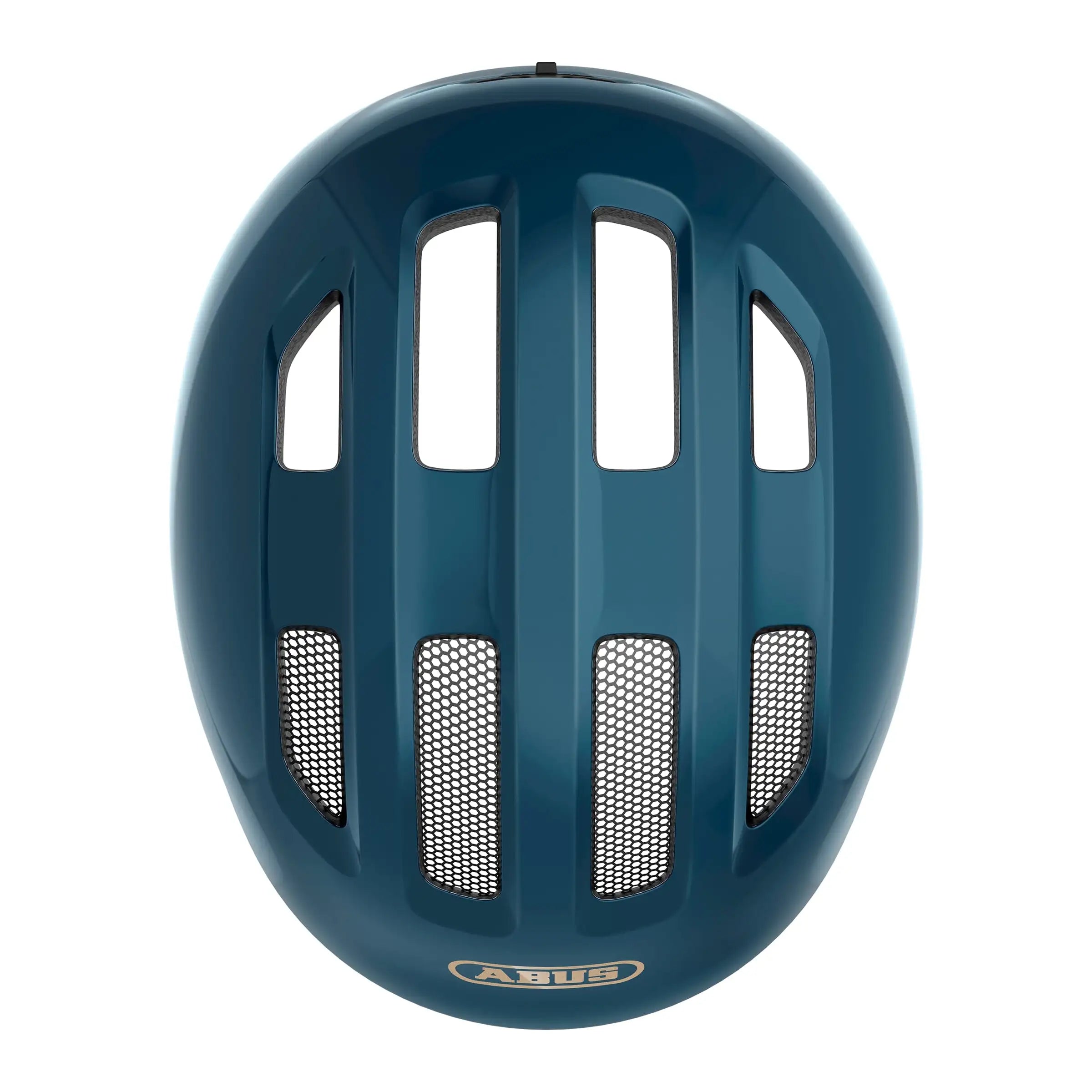 Kinderfietshelm Abus Smiley 3.0 Ace Led met kleurrijk ontwerp en LED-verlichting, geschikt voor veilig fietsen door kinderen.