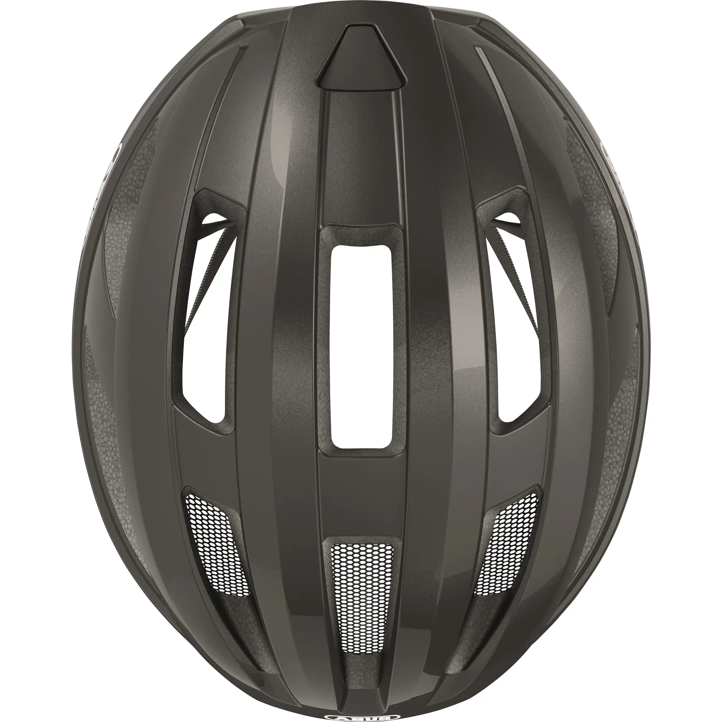 Abus Macator racefietshelm met goede ventilatie en sportieve uitstraling, stevig instapmodel voor fietsers.