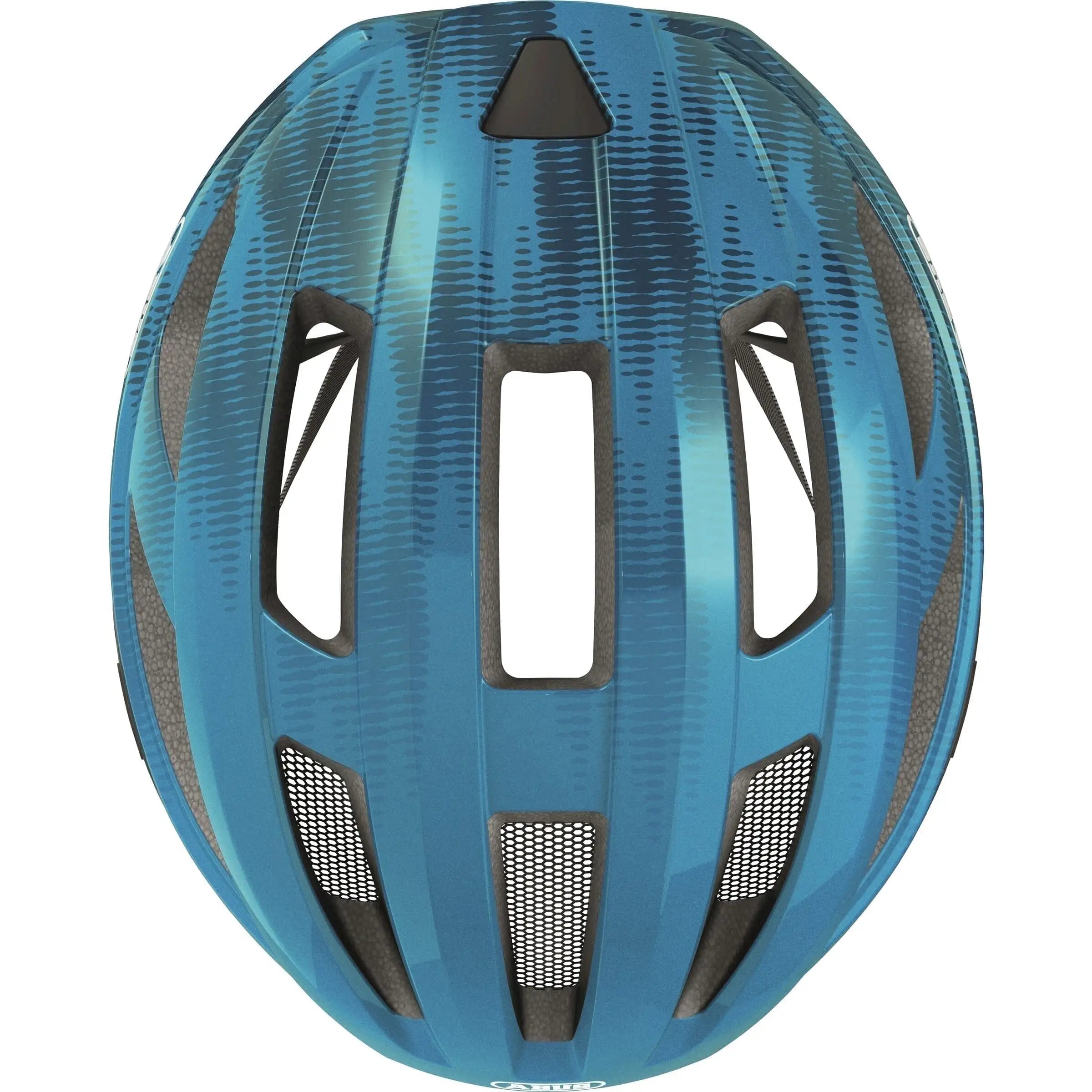 Abus Macator racefiets helm met goede ventilatie en sportief ontwerp, comfortabele instaphelm voor wielrenners.