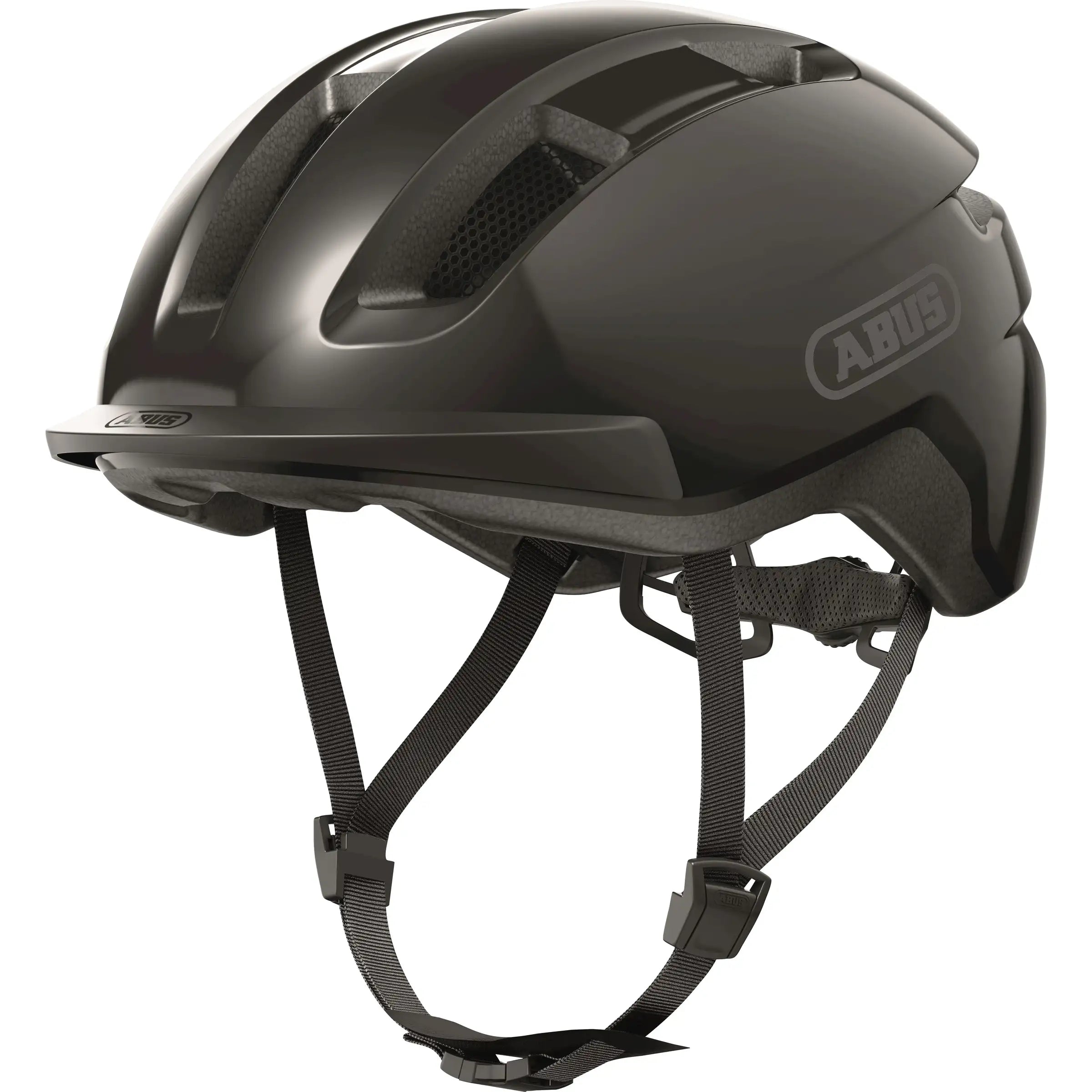 Abus Purl-Y Speed Pedelec fietshelm, NTA geclassificeerd, met ventilatiegaten en comfortabele pasvorm, zichtbaar op de afbeelding.