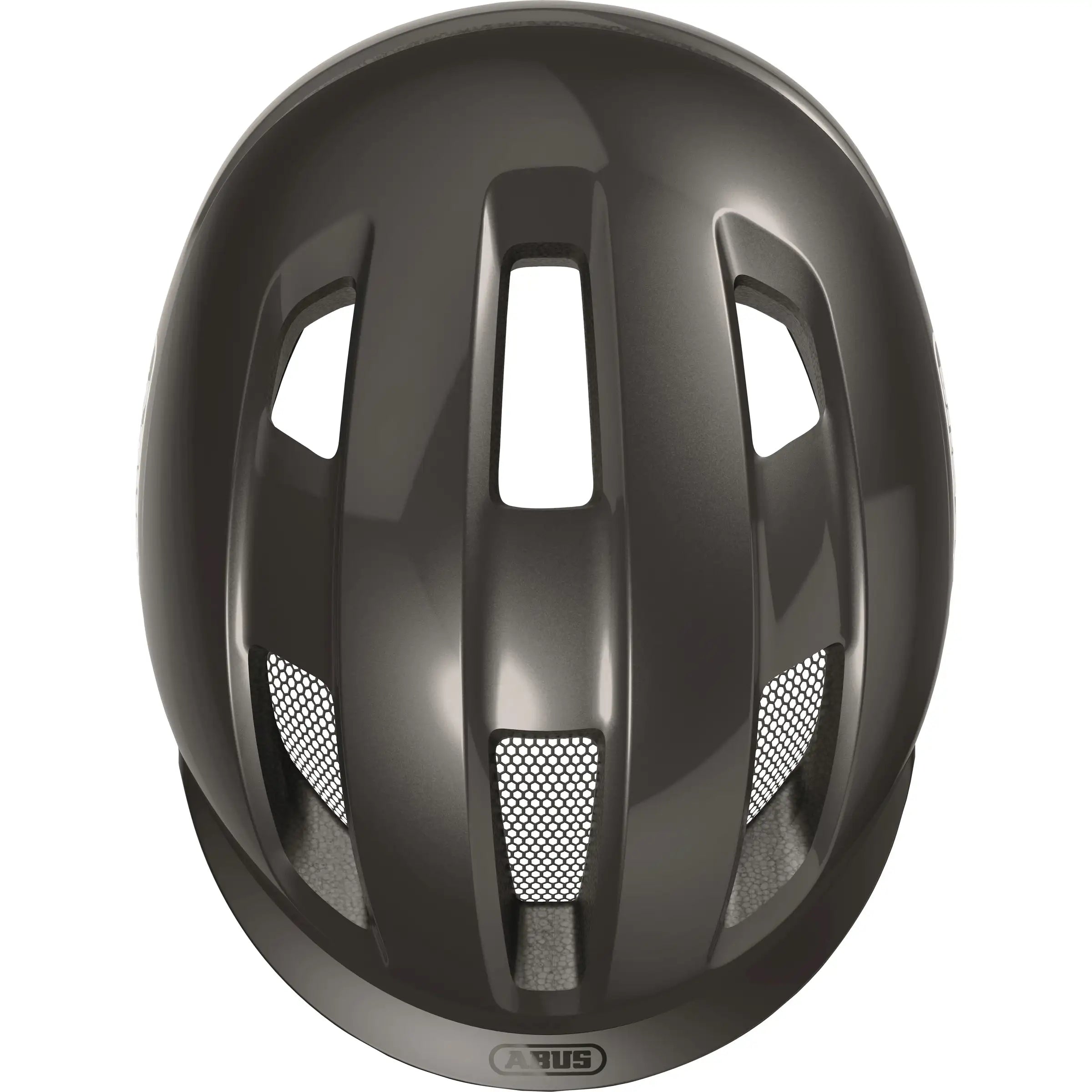 Abus Purl-Y Speed Pedelec fietshelm, NTA-geclassificeerd, wit en zwart, met ventilatieopeningen en verstelbare riem