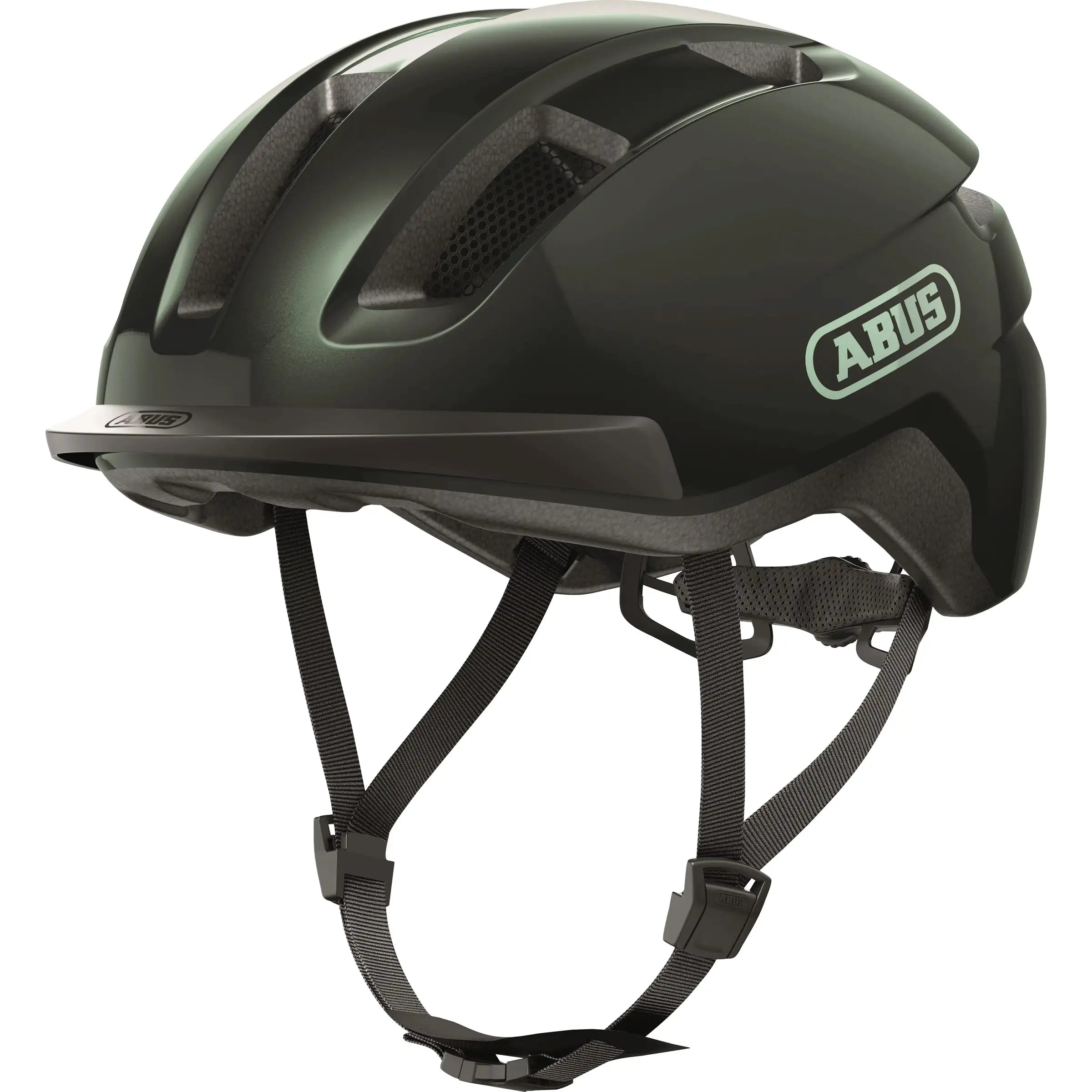 Abus Purl-Y Speed Pedelec fietshelm, NTA-geclassificeerd, kunststof buitenkant met ventilatiegaten, in zwart en rood gekleurd