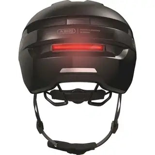 Abus Purl-Y Ace Speed Pedelec helm, stevige fietshelm met aerodynamisch ontwerp en ventilatiegaten, geschikt voor snelle e-bikes.