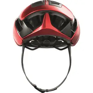 Abus Gamechanger 2.0 racefiets helm met aerodynamische blade, lichte weghelm voor wielrenners, zwart met blauwe accenten