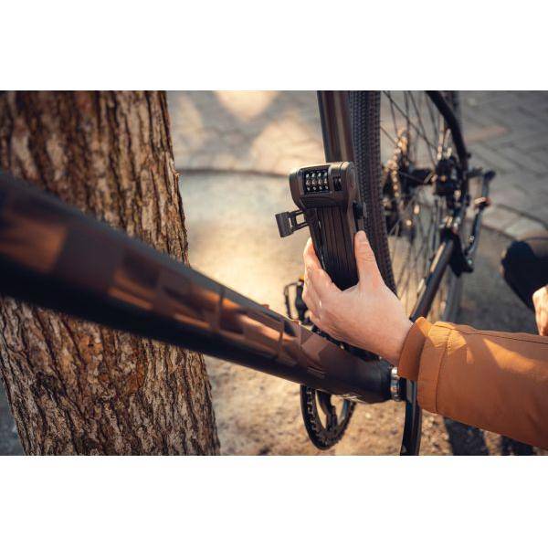 AXA Fold Lite C100 Vouwslot 100cm - Zwart - Le coq wielerartikelen