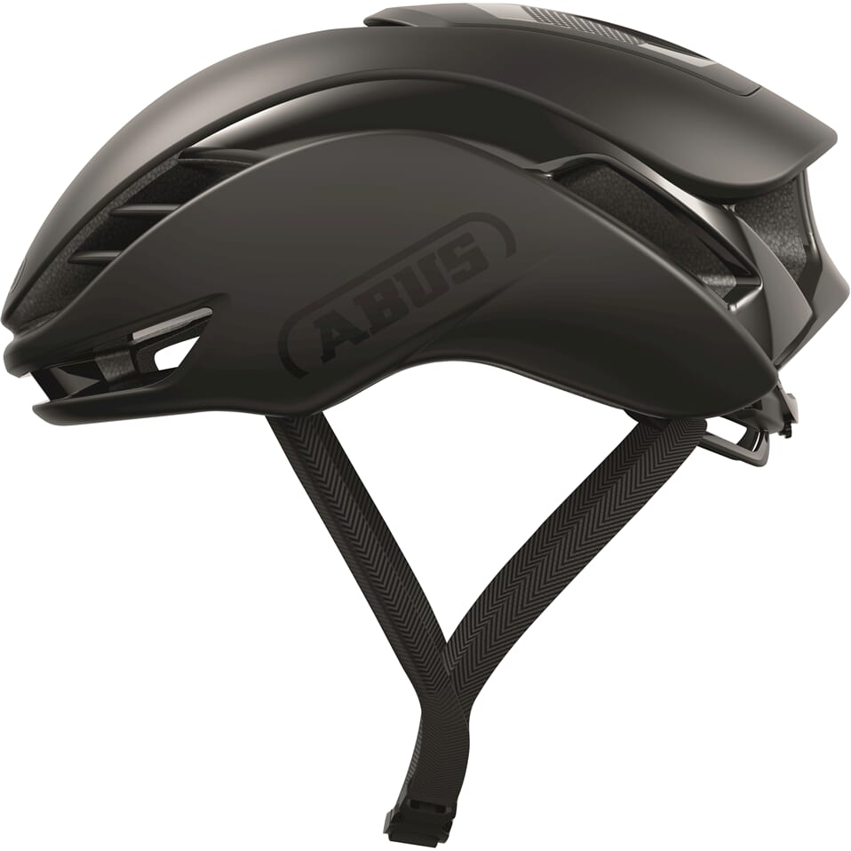 Abus Gamechanger 2.0 racefietshelm met aerodynamisch design en Blade-ventilatie, geschikt voor wielrenners.