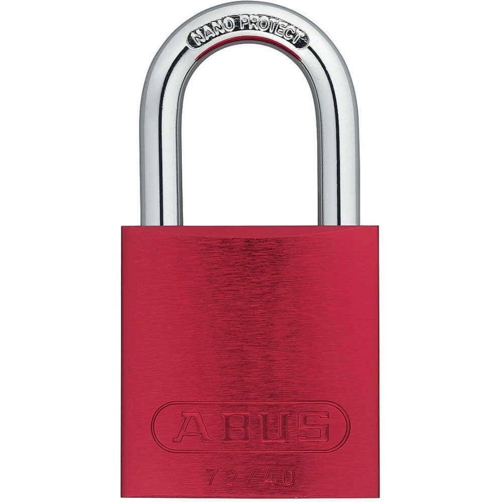 Abus Hangslot 72/40 Rood - Le coq wielerartikelen