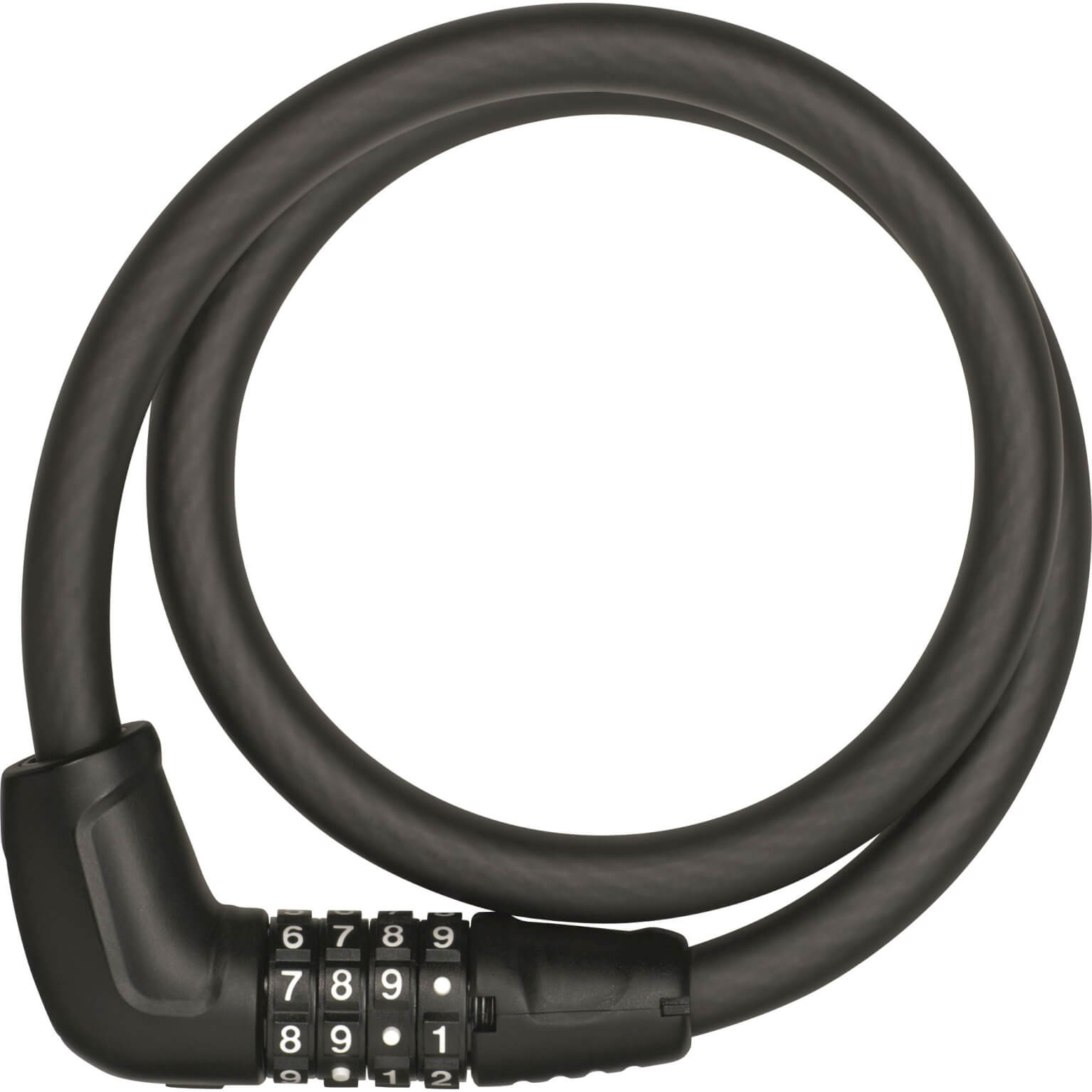 Abus Kabelslot Code Tresor 6412C/85 Zwart - Le coq wielerartikelen