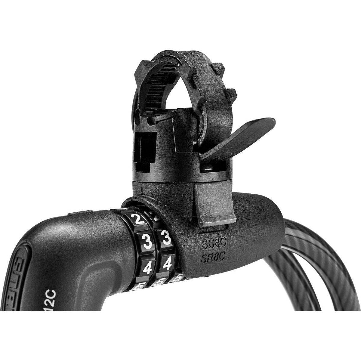 Abus Kabelslot Code Tresor 6412C/85 Zwart - Le coq wielerartikelen