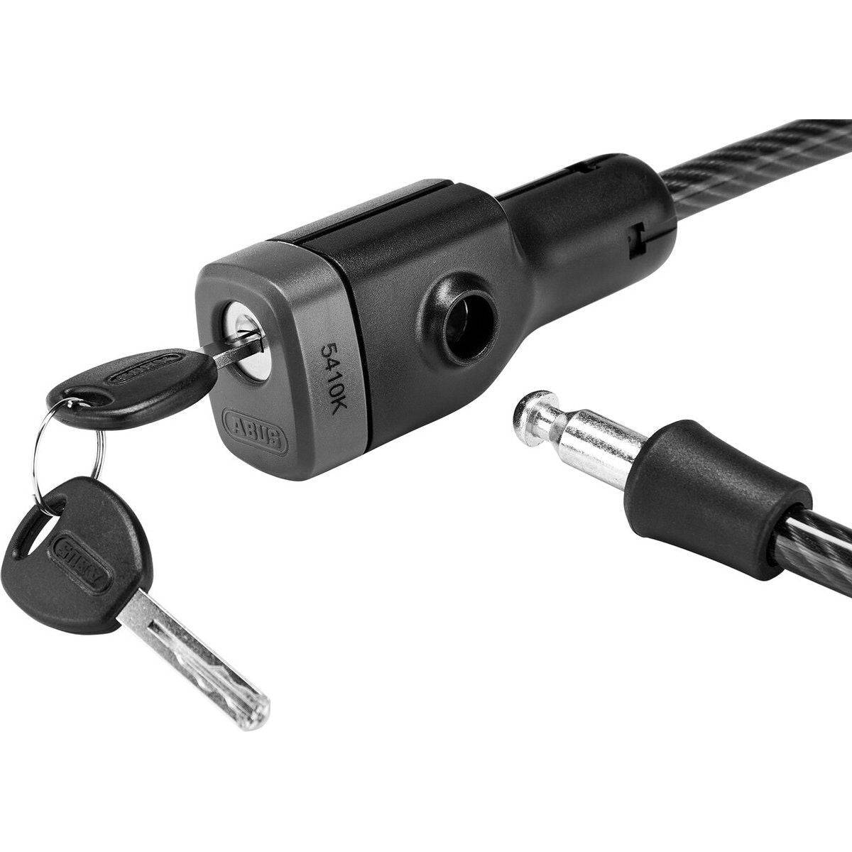 Abus Kabelslot Primo 5410K/85 Zwart - Le coq wielerartikelen