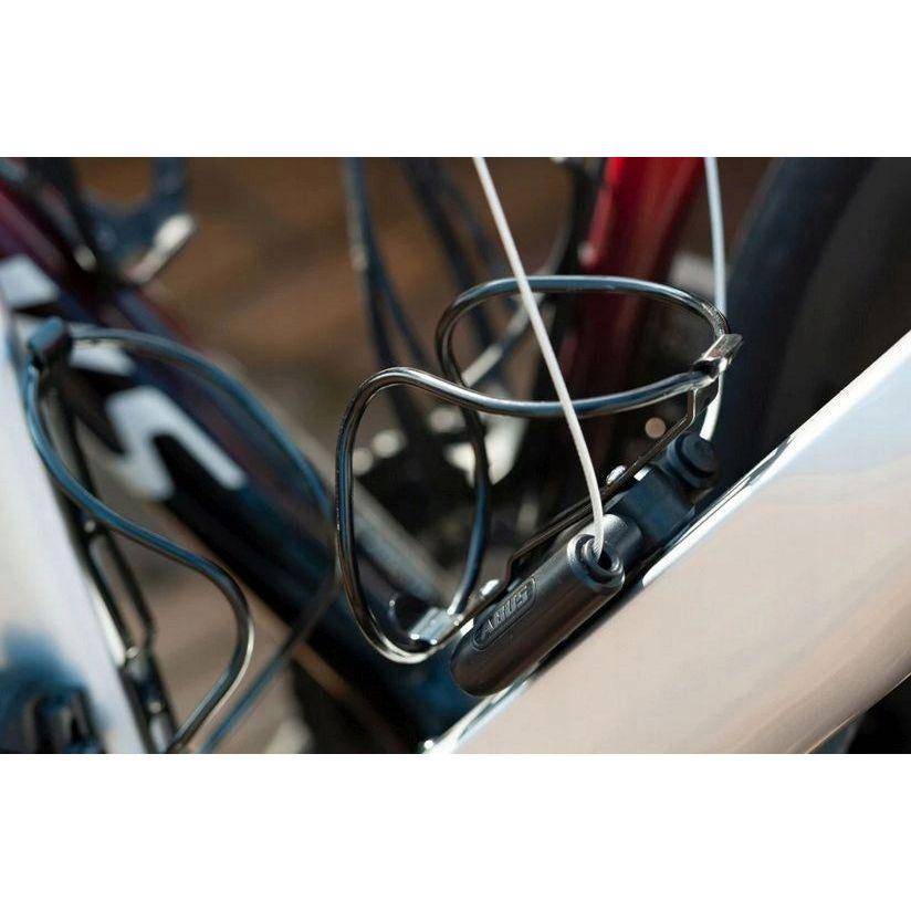 Abus Kabelslot Sportflex 2504 Code 90cm x 2mm Zwart - Le coq wielerartikelen