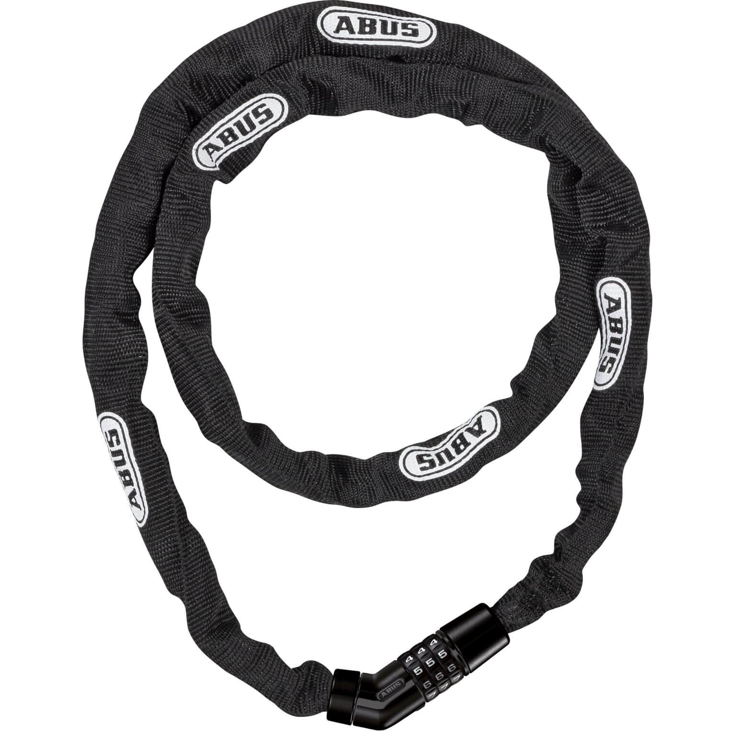 Abus Kettingslot Code Steel-O-Ketting 4804C/110 Zwart - Le coq wielerartikelen