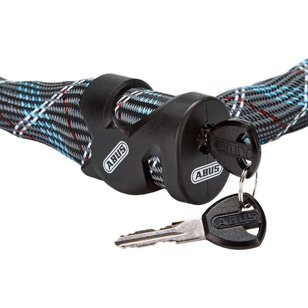 Abus Kettingslot Ivytex 7210/85 Crossing Grijs - Le coq wielerartikelen