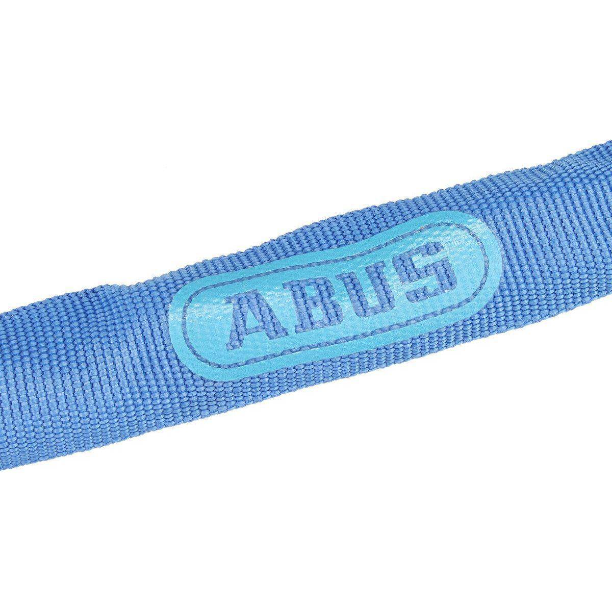 Abus Steel-O-Chain 4804K kettingslot, 75 cm lang en 4 mm dik, blauw, stevig fietsslot voor extra beveiliging
