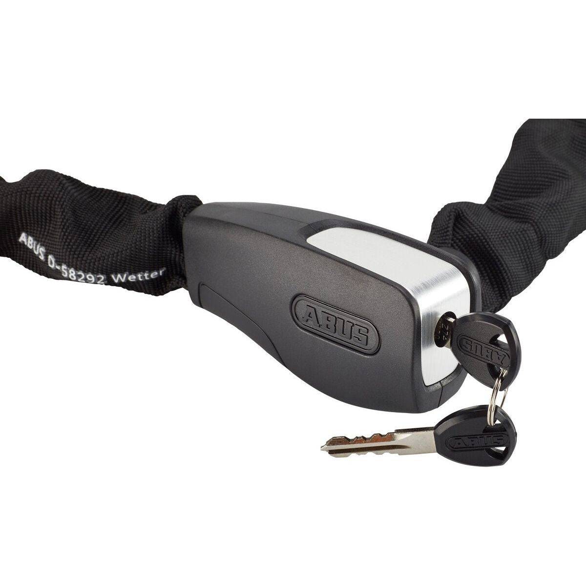 Abus Kettingslot Steel-O-Ketting 8807K/110 Zwart - Le coq wielerartikelen