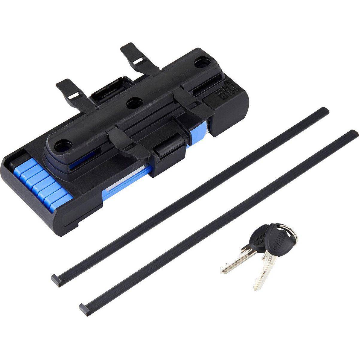 Abus uGrip Bordo Big 5700 vouwslot in blauw, 100cm lang, voor fietsbeveiliging, stevig en compact ontwerp