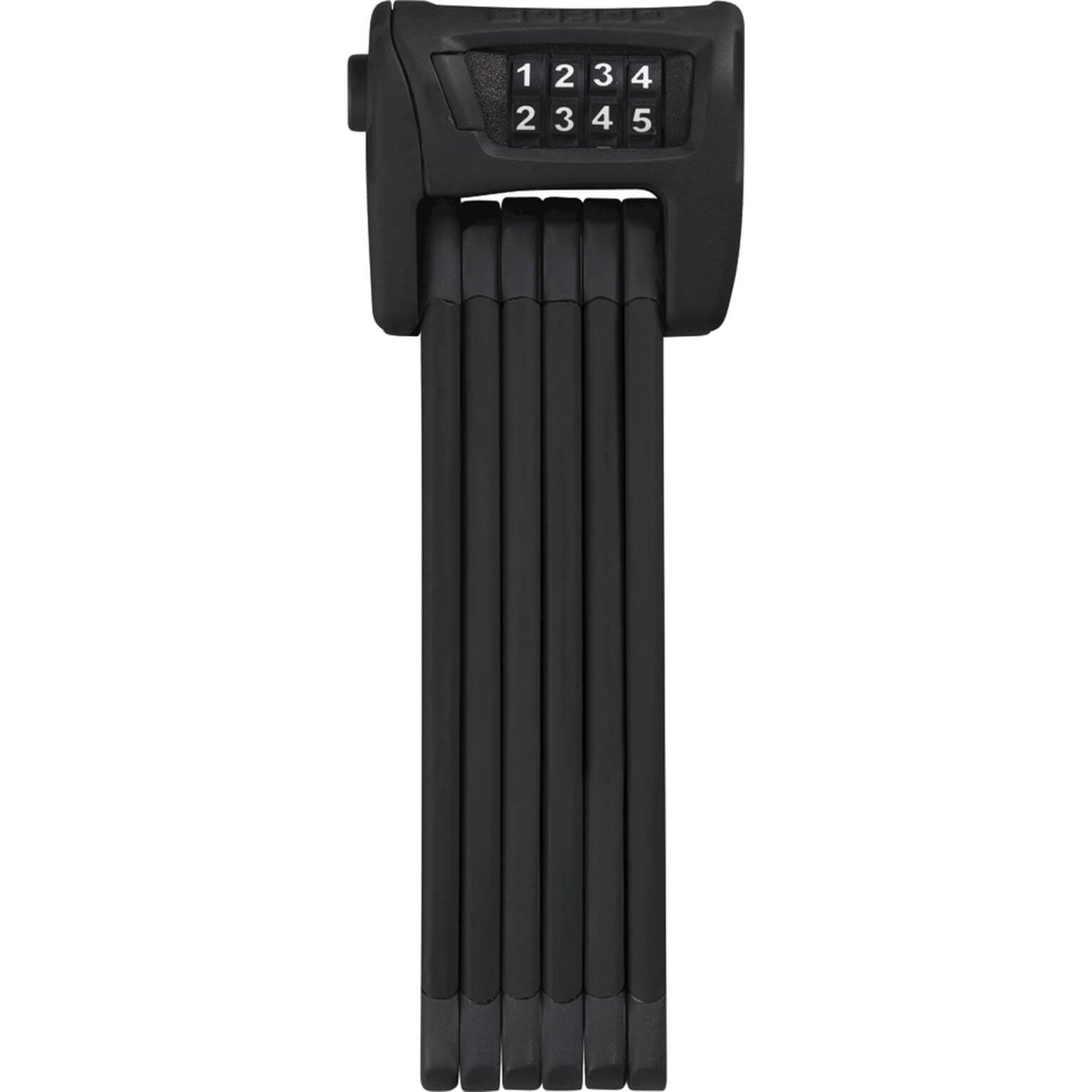 Abus Vouwslot Bordo Combo 6100/90 Zwart - Le coq wielerartikelen