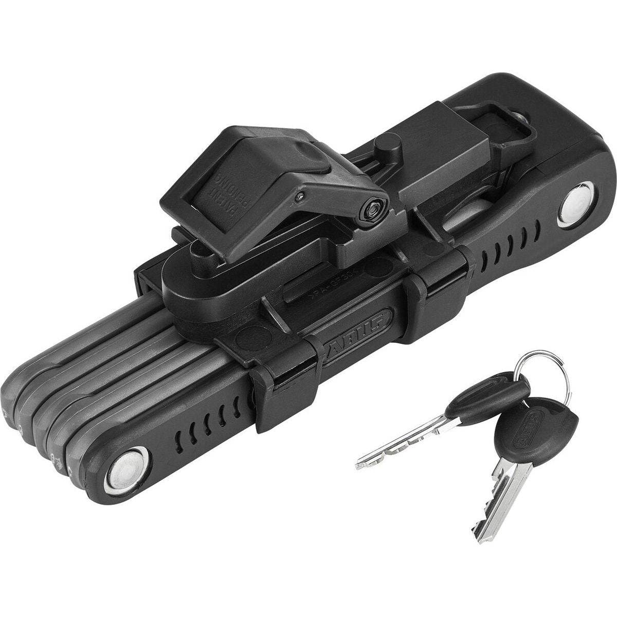 Abus Vouwslot Bordo Lite 6055K/85 Zwart - Le coq wielerartikelen